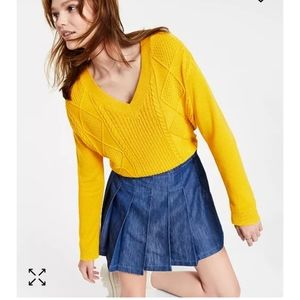 Tommy Hilfiger Blue Mini Skirt